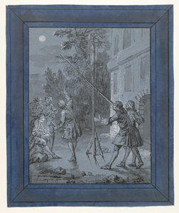 Eläin kuussa / Un Animal dans la Lune Kuvituksia Jean de La Fontainen taruille (sarjan nimi) tekijältä Jean Baptiste Oudry