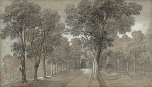 Näkymä Arcueilin puistoon tekijältä Jean Baptiste Oudry