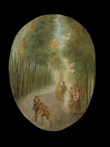 Kevät, n. 1720-36. tekijältä Jean Baptiste Pater