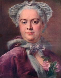 Madame Valade, c1746 tekijältä Jean Baptiste Perronneau