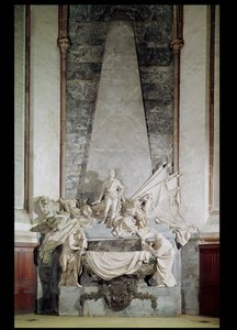 Marsalkka Maurice de Saxen (1696-1750) hauta 1756-77 (marmori)