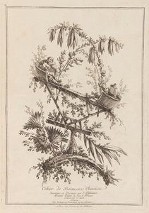 Chinese Swings -muistikirja tekijältä Jean Baptiste Pillement