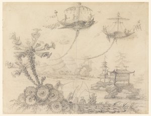 Chinoiserie Fantasia tekijältä Jean Baptiste Pillement