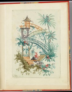 Ornamenttikuvio teoksesta "Nouvelle suite de cahiers chinois a l