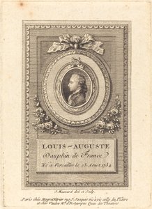 Louis-Auguste, Dauphin Ranskasta tekijältä Jean Baptiste Raphael Urbain Massard