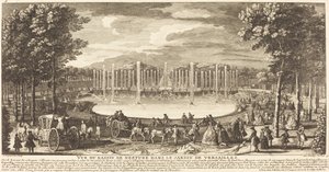 Näkymä Bassin de Neptune -vuorelle Versailles