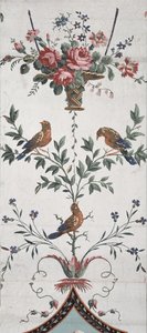 Arabesque tapettisuunnittelu (yksityiskohta) (katso myös 254541)