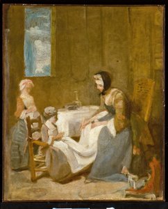 Grace, luonnos tekijältä Jean-Baptiste Simeon Chardin