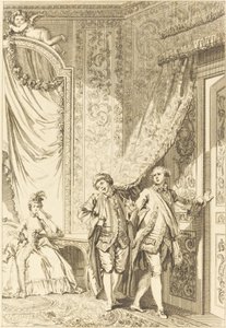 Upea tekijältä Jean Baptiste Tilliard after Jean Honoré Fragonard
