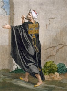Berberi, levy 95 Charles de Ferriolin kokoelmasta "Sata vedosta, jotka edustavat Levantin eri kansakuntia", kaiverrus B. Baron, 1707-08 tekijältä Jean Baptiste Vanmour