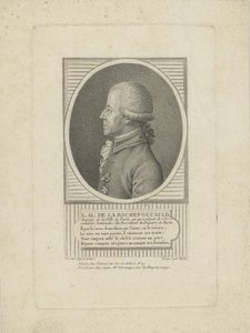 Louis-Alexandre de La Rochefoucauld, Envillen herttua 1743-1792, 1790-luku.