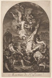 Martire de St. Pierre Pyhän Pietarin marttyyrikuolema, n. 1750-luku.