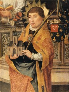 Ilmoituksen yksityiskohta, 1516-1517 tekijältä Jean the Elder Bellegambe