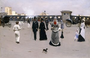 Euroopan silta, n. 1875 tekijältä Jean Beraud