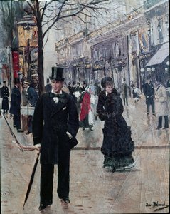 Boulevardilla tekijältä Jean Beraud