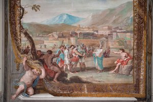 Bacchus, Lycurgus ja Hermes Trismegistus.