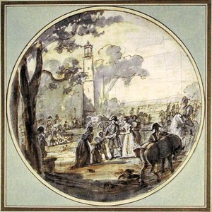 Napoleon I (1769-1821) Saint-Cloudissa tekijältä Jean-Charles Develly
