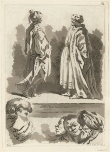Fragmentit, jotka on valittu Italian palatsejen ja kirkkojen mielenkiintoisimmista maalauksista ja kankaista tekijältä Jean Claude Richard, Abbé de Saint Non