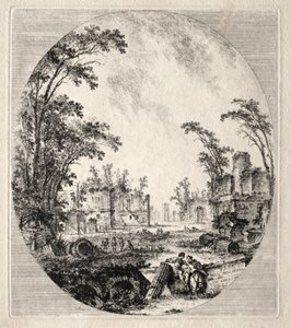 Osa vanhaa Appian tapaa, 1756.