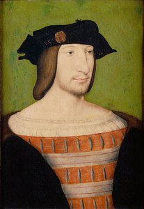 Muotokuva Francis I:stä 1494-1547, Ranskan kuningas, Bretagnen herttua, Provencen kreivi, 1515