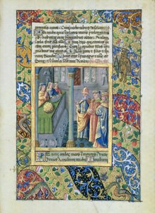 neiti Lat. Q.v.I.126 Kultaisen fleecen ritarikunta Louis dOrleansin ajalta, 1469 tekijältä Jean Colombe