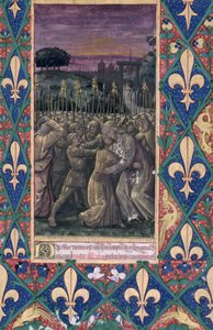 neiti Lat. Q.v.I.126 f.100 Juudaksen suudelma, Louis d