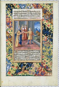 Ms Lat. Q.v.I.126 f.22 Joosef tulkitsee faraon unia, Louis d