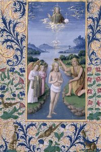 neiti Lat. Q.v.I.126 f.88v Kristuksen kaste, Louis d