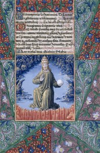neiti Lat. Q.v.I.126 f.89 Kristus Majesteetissa, Louis d