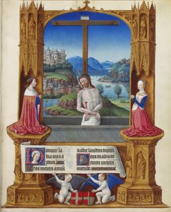 Très Riches Heures du Duc de Berry Mies - murheiden mies tekijältä Jean Colombe