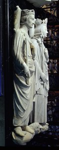 Philippe III (1245-85) Bold ja Philippe IV (1268-1314) Fair (marmori)