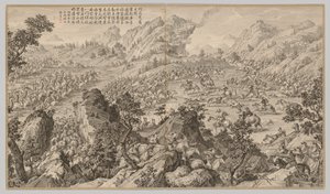 Taistelu Aerchuerissa: Kapinoiden tukahduttamisen taistelukohtauksista..., n. 1765-1774, runo päivätty 17