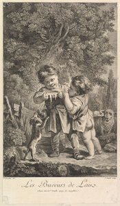 Juomamaito, 1700-luku. tekijältä Jean Daullé