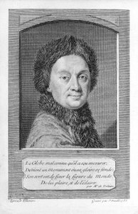 Pierre-Louis Moreau de Maupertuis, tähtitieteilijä (1698-1759). tekijältä Jean Daullé