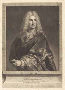 Michel Baron tekijältä Jean Daullé after François de Troy