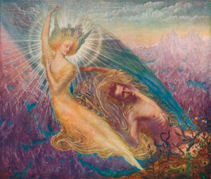 "The Angel of Splendours", c1894, 1911