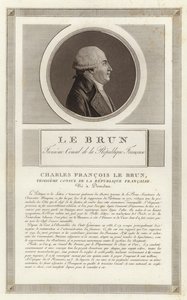 Plaisancen herttua Charles-Francois Lebrunin muotokuva