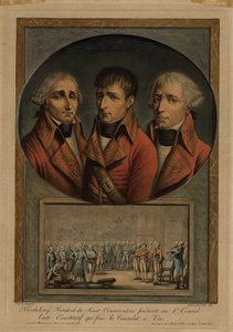 Kolme Ranskan konsulia: Jean-Jacques Régis de Cambacérès, Napoleon Bonaparte ja Charles-François