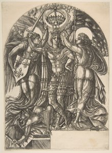 Henri II, Ranskan kuningas, Ranskan ja Famen välissä, n. 1548. tekijältä Jean Duvet
