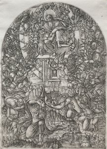 The Apocalypse: St. John kutsuttiin taivaaseen, 1555. tekijältä Jean Duvet