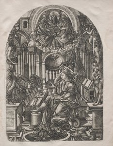 Apokalypsi: Pyhä Johannes Patmoksen saarella, 1546-1556. tekijältä Jean Duvet