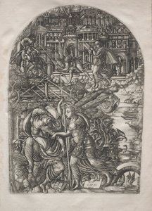 The Apocalypse: The Angel Shows St. John the New Jerusalem, 1546-1556. tekijältä Jean Duvet