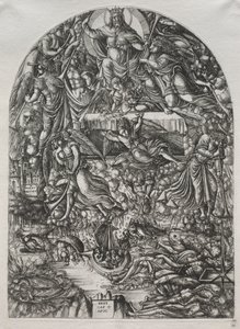Apokalypsi: Seitsemännen sinetin avaaminen, 1561. tekijältä Jean Duvet