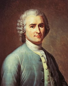 Jean-Jacques Rousseaun muotokuva (maalaus) tekijältä Jean Edouard Lacretelle