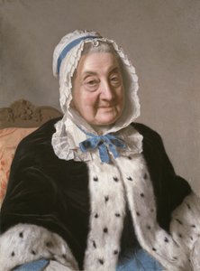 Marthe Marie Tronchinin muotokuva tekijältä Jean Étienne Liotard