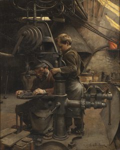 Un Patron tai Oppipojan oppitunti, 1888.