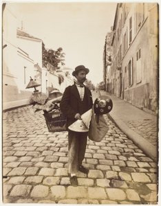 Marchand abat-jours tekijältä Jean Eugène Auguste Atget