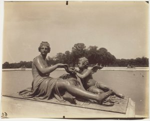 Versailles, Parkin kulma tekijältä Jean Eugène Auguste Atget