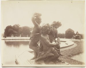 Versailles, vesipuutarha tekijältä Jean Eugène Auguste Atget