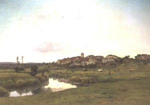 Saone Lironcourtissa Vosgesissa tekijältä Jean F. Monchablon